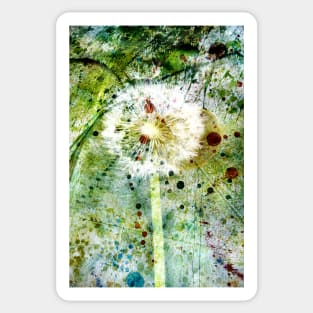 Springtime dandelion Sticker